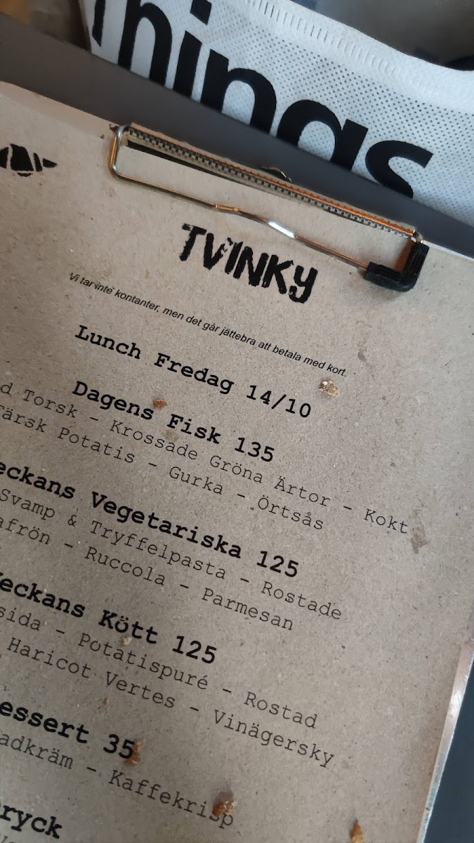 Menu - Bongo | Kök & Bar photo 8